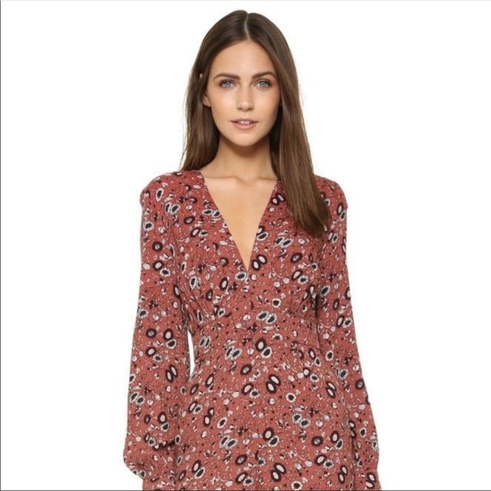 Free‎ people rust jumpsuit